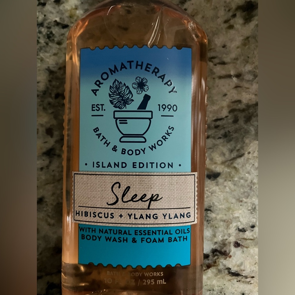 Bath & Body Works Aromatherapy Sleep Body Wash/Foam Bath 10 fl oz NWOT